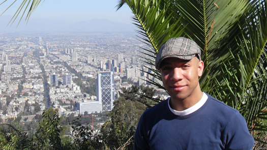 Bryce and Francisco in Santiago Chile
