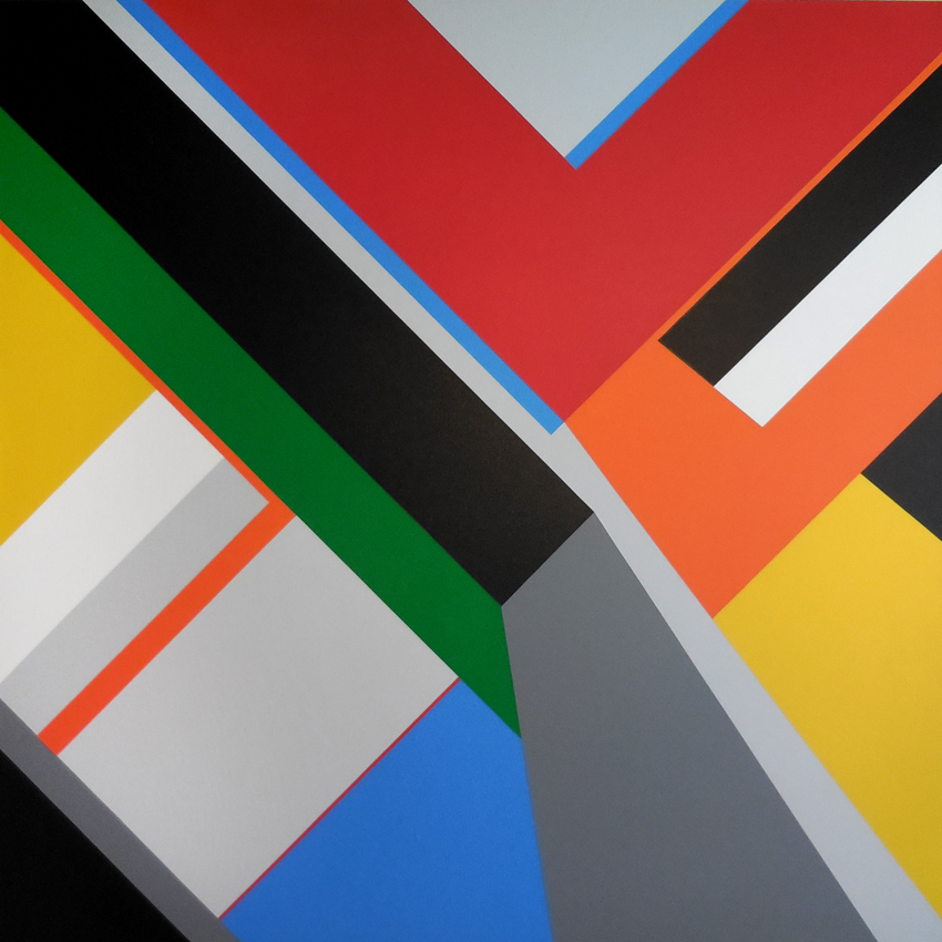 Geometric Abstraction 2014 40 48x48 Bryce Hudson